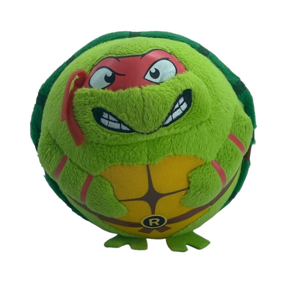 Teenage Mutant Ninja Turtles Raphael 5" Ty Beanie Ballz Plush Stuffed Toy TMNT